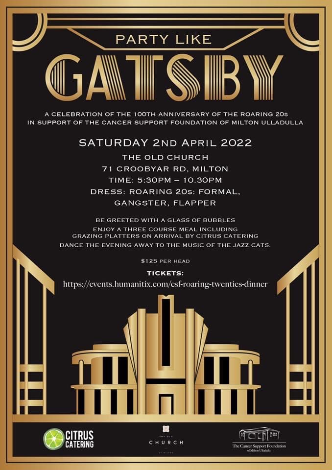 Party Like Gatsby Fund Raiser